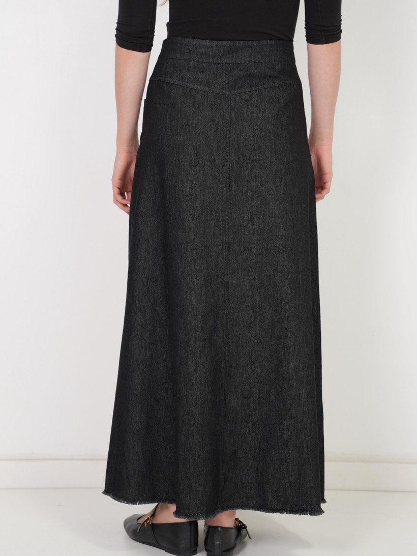 Panel maxi in charcoal